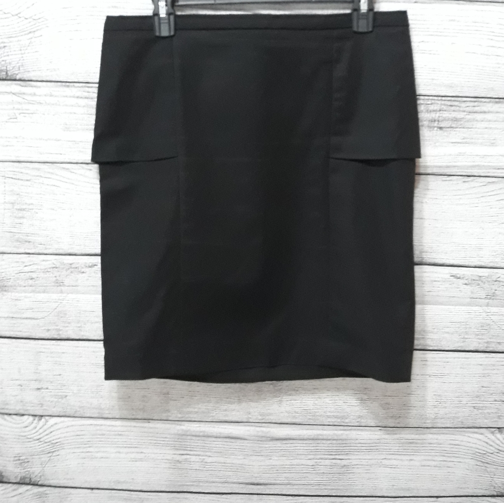 Women's Black Pencil Skirt Size 8
